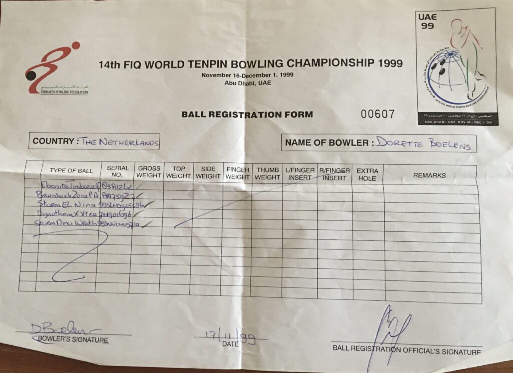 1999 14th FIQ World Tenpin Bowling Championship00008