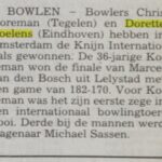1993.11.15 Limburgsch dagblad Winnaar Knijn Internationals